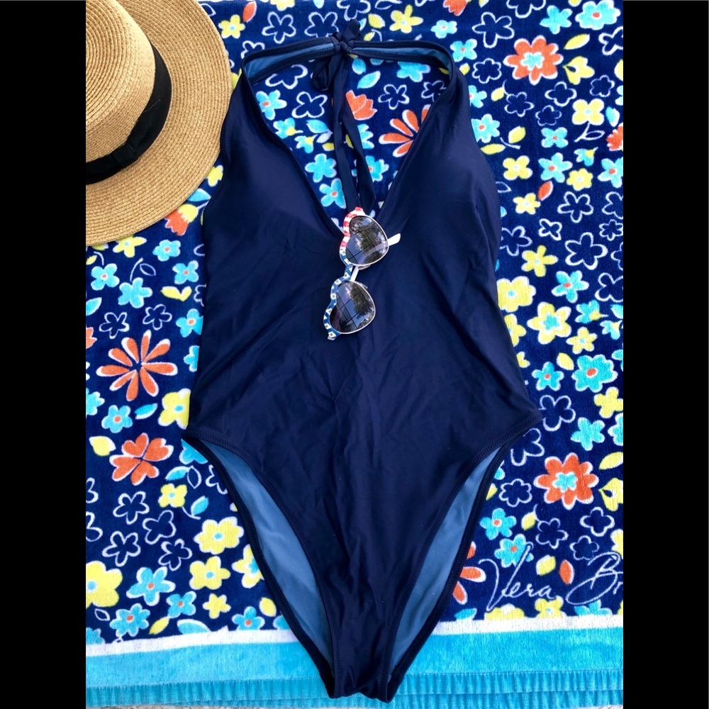 BNWOT Aerie Navy One Piece Swimsuit